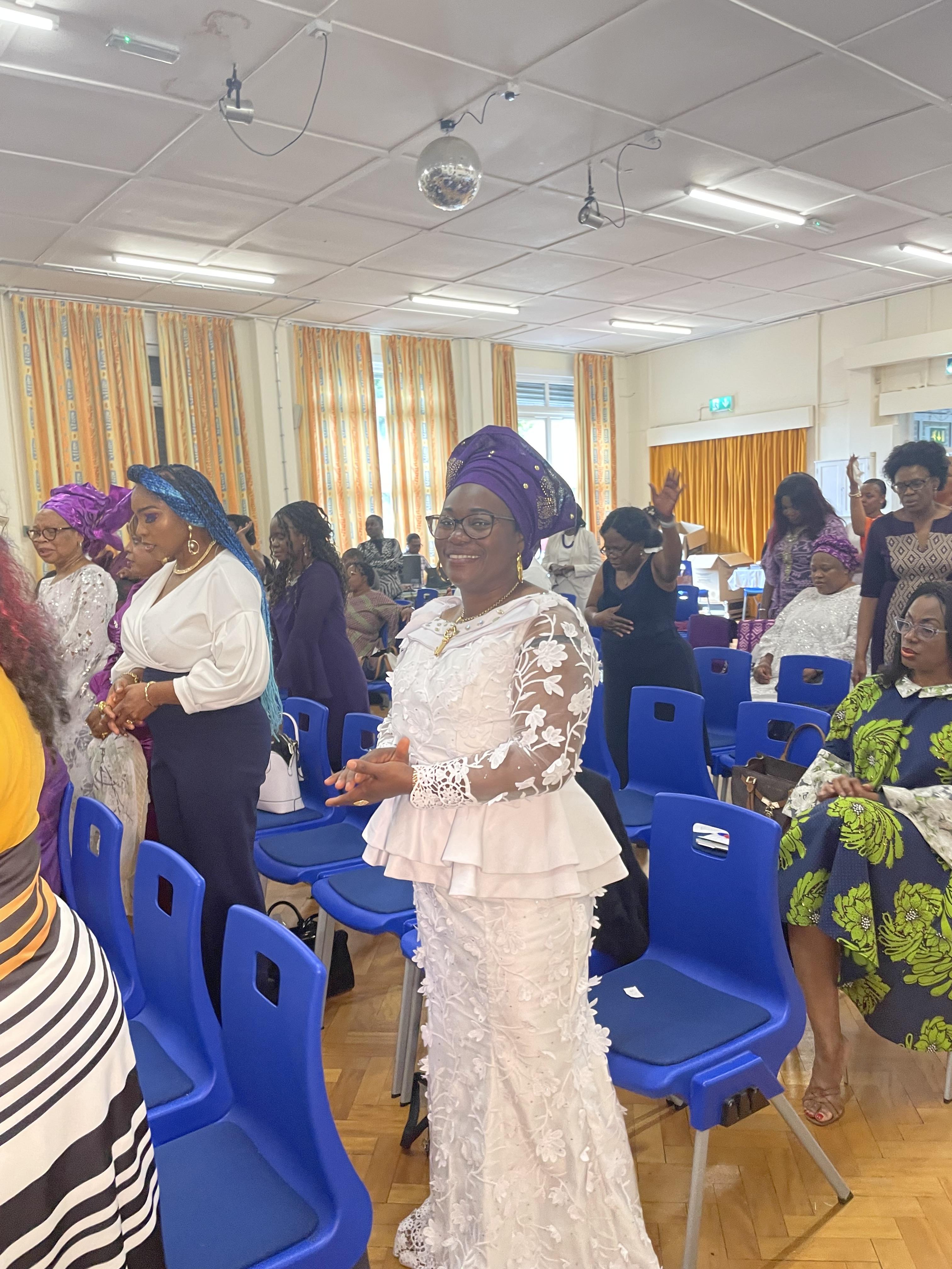 Women attending an IF ONLY WOMEN CAN PRAY conference session