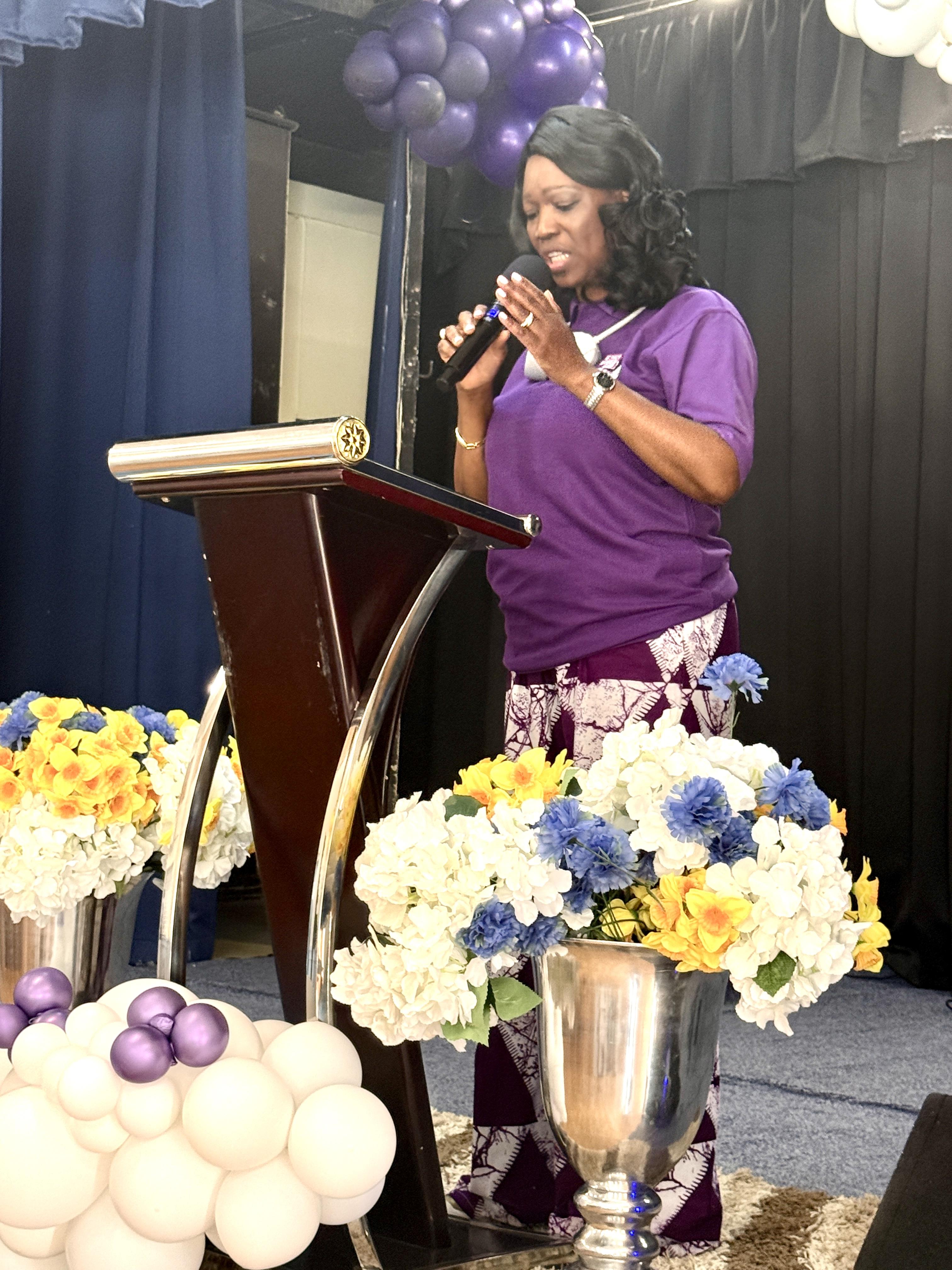 IOWCP sisterhood gathered for prayer and support