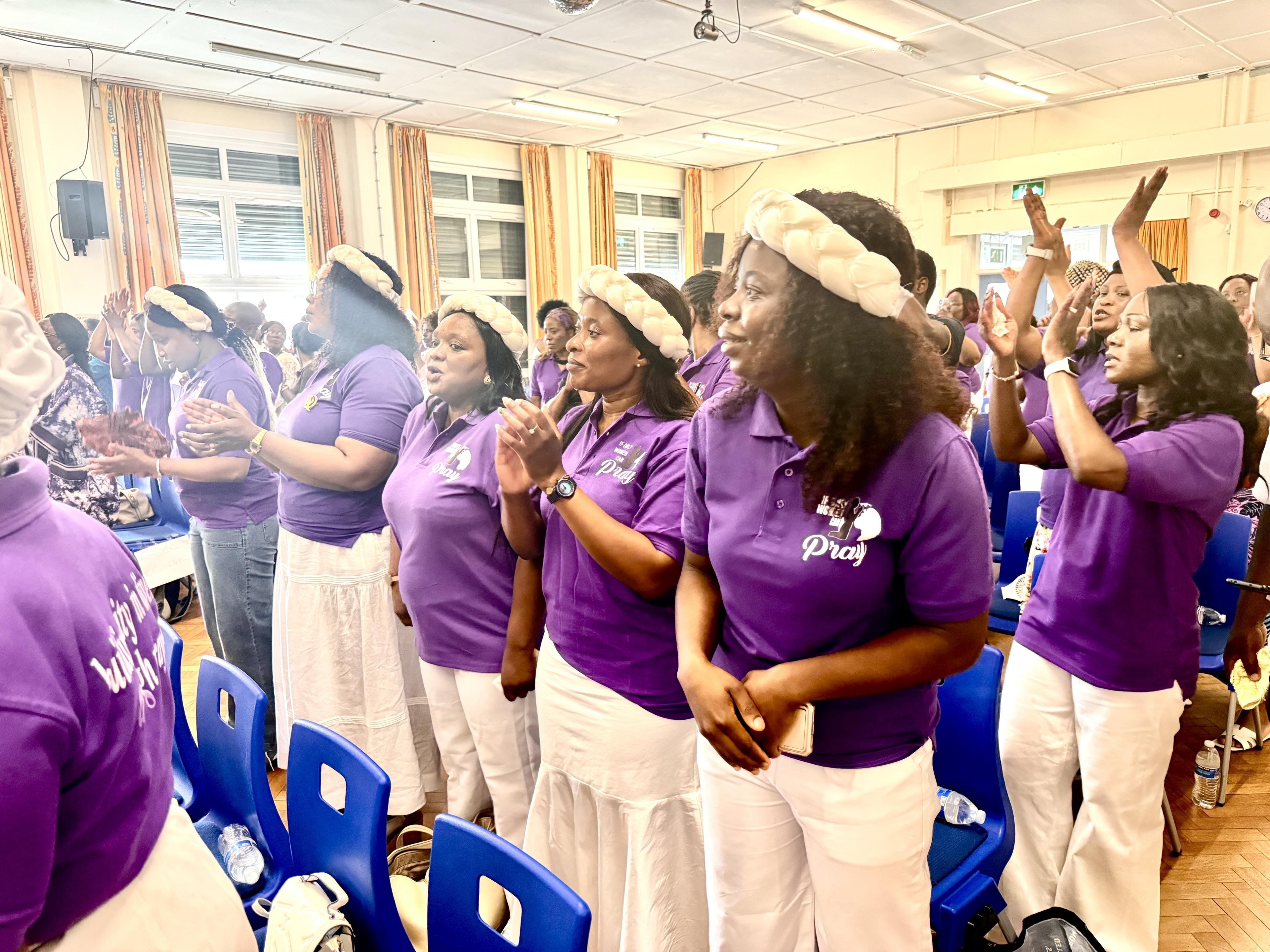 IOWCP women gathered together at a community event